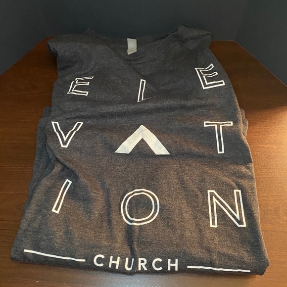 Gray Elevation Church Tee